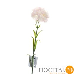 Цветок искусственный (на ножке) "Розовая гвоздика" h=47см. (min36) (транспортная упаковка) Код: 7180201