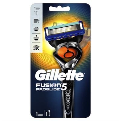 Gillette станок FUSION Proglide Flexball (Станок +  1 кассета)