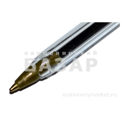 Ручка шариковая STAFF Basic BP-01, письмо 750 метров, КРАСНАЯ, длина корпуса 14 см, 1 мм, 143738