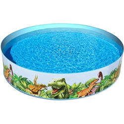 Бассейн Dinosaur Fill'N Fun 244*46 см  Bestway 55001