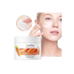 SADOER Питательный крем для лица с маслом семян моркови Carrot Face Cream 140гр