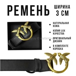 Ремень Pinko 30mm Black Gold