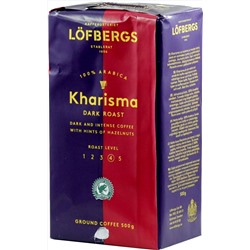 Lofbergs Lila. Kharisma молотый 500 гр. мягкая упаковка