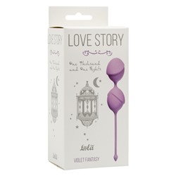 Вагинальные шарики Love Story One Thousand and One Nights Violet Fantasy 3004-05Lola