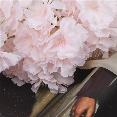 Цветы искусственные "Японская вишня" 5х88 см, розовый