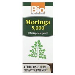 Bio Nutrition, Моринга 5000 (Moringa oleifera), 120 мл (4 жидк. Унции)