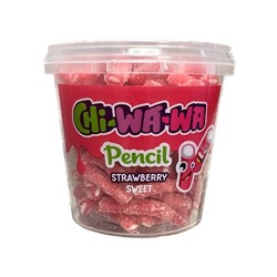 Мармелад Chi Wa Wa Pail Strawberry Sour Pencil 180гр