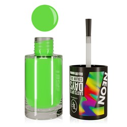 Лак для ногтей TF COLOR GEL, тон 317/ NEON/ Electric Lime/салатово-зеленый неоновый 8мл