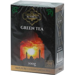 AL FERUZA. Green Tea 100 гр. карт.пачка