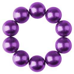 Набор магнитных шариков для дизайна гель-лаком Кошачий глаз, 10 шт. , 08 Пурпурные
