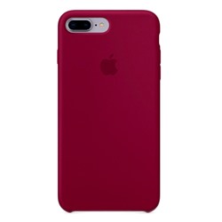 Малиновый силиконовый чехол для Айфон 7/8 Plus Silicone Case