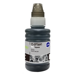 Чернила Cactus CS-EPT6641 T664, для Epson L100/L110/L120/L132/L200/L210/L222, 100мл, чёрные   939468