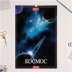 Календарь перекидной на ригеле А3 "Космос" 2025 год, 32 х 48 см