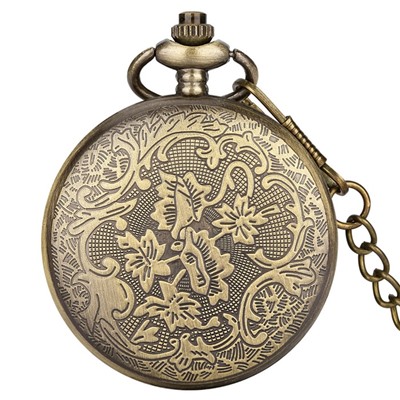 Часы карманные "Дракон", кварцевые, d циферблата-4.7 см, цепочка l-38 см
