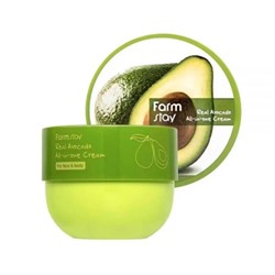 FarmStay Крем многофункциональный для лица и тела с экстрактом авокадо, 300 мл