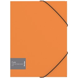 Папка на резинке Berlingo "Fuze" А4, 600мкм, оранж