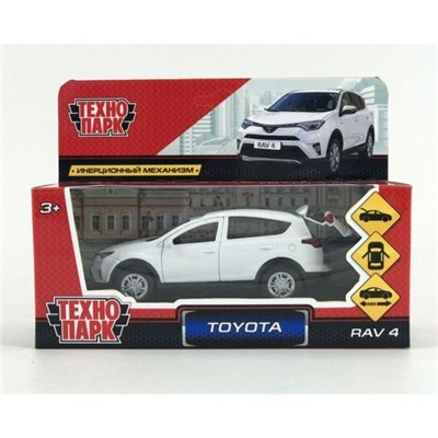 Модель RAV4-WH TOYOTA RAV4 белый Технопарк  в коробке в Самаре