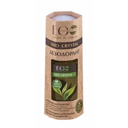 Дезодорант для тела Ecolab Deo Crystal "Кора дуба и зелёный чай", 50 мл