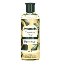 Тонер для лица Farm Stay Avocado Premium Pore Toner 350ml с авокадо