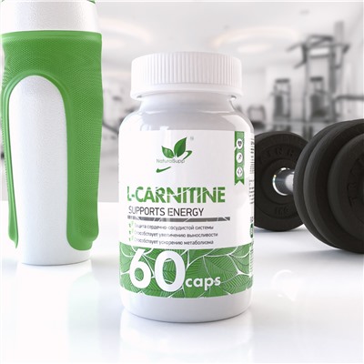 Л - Карнитин Тартрат / L - Carnitine tartrate / 60 капс.