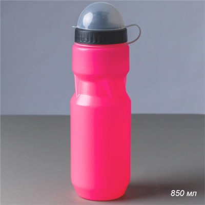 Бутылка для воды с пылевой крышкой "Element". Розовая. 850 мл. /711602 /FWEPE-26Dp / уп 1
