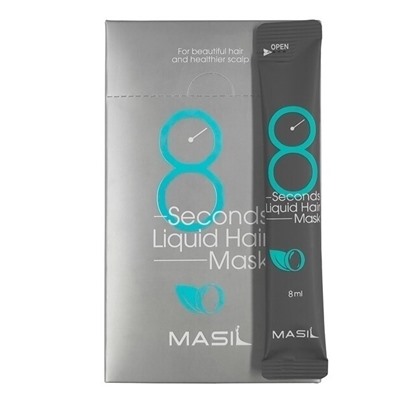 МАСКА ДЛЯ ВОЛОС И КОЖИ ГОЛОВЫ 8 SECONDS SALON LIQUID HAIR MASK Masil 8мл