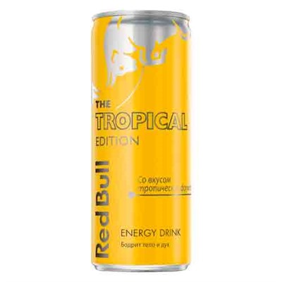 Энергетический напиток Red Bull Tropic 250мл