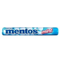 Жевательные конфеты Mentos Roll Mint 29гр.