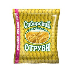 Отруби Сибирские ПШЕНИЧНЫЕ натуральные, 200 г Сибирская Клетчатка