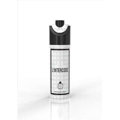 Дезодорант-спрей MILESTONE L'INTERCODE (L'Interdit Givenchy) WOMEN Perfumed Deodorant Парфюмированный для женщин, 200 мл