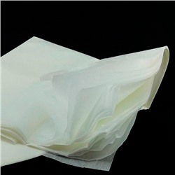 Бумага упаковочная тишью Белая / листы 50*66 см