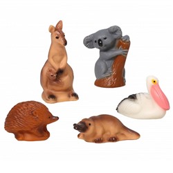 Набор резиновых игрушек Животные Австралии В4195 в Самаре