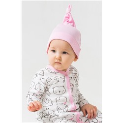 шапка для новорожденных  К 8036/розовое облако(пушистики)
