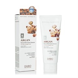 Пенка для умывания Dabo Argan Natural Rich Foam Cleanser 180ml