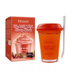 DISUNIE  Маска для лица Ночная BLACK TEA Антивозрастная, Против морщин ЧЕРНЫЙ ЧАЙ   115г  (Disunie)  (DE-8094)