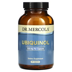 Dr. Mercola, Убихинол, 150 мг, 90 капсул