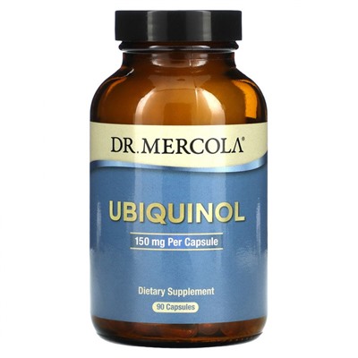 Dr. Mercola, Убихинол, 150 мг, 90 капсул