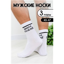 Носки Школа мужские 3 пары