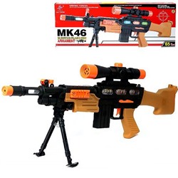 Игрушка детская автомат MK46 на батарейках