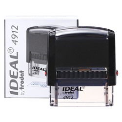 Оснастка для штампа автоматическая Trodat IDEAL 4912, 47 x 18 мм, корпус чёрный