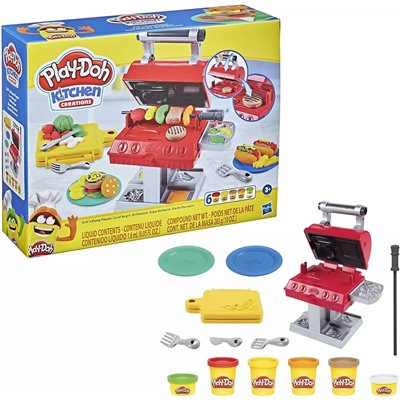 Игровой набор для лепки Play-Doh Kitchen " Гриль барбекю "