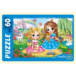 Puzzle   60 элементов "Принцесы №2" (П60-6309)