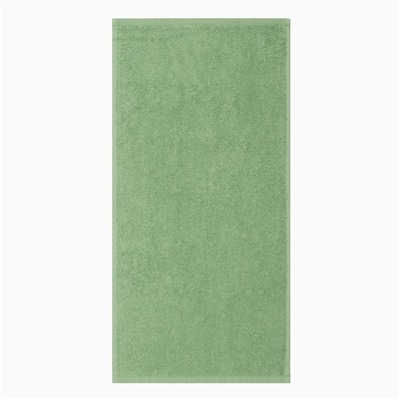 Полотенце махровое "Этель" 30*60 см, цв. светло-зелёный, 100% хлопок, 340 г/м2