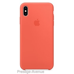 Силиконовый чехол для iPhone XS Max - Спелый нектарин (Nectarine)