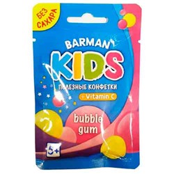 Конфеты Barman Bubble Gum 16гр