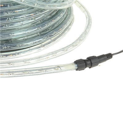 Световой шнур Luazon Lighting 13 мм, IP65, 74 м, 36 LED/м, 220 В, 2W, постоянное свечение, свечение белое