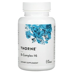 Thorne Research, B-Complex #6, 60 капсул