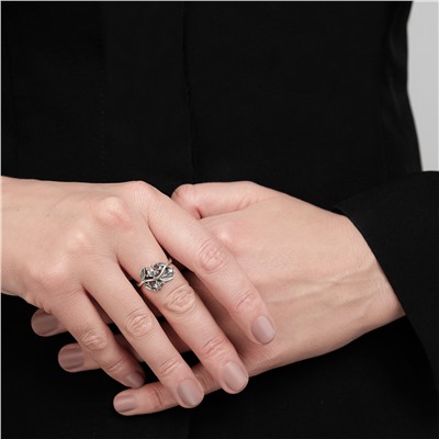 "Баядерка" кольцо в серебряном покрытии из коллекции "Балет" от Jenavi