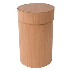 Коробка деревянная цилиндр 15х20см анегри