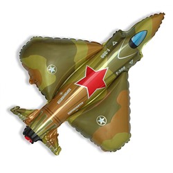 Шар Фигура, Супер истребитель Военный / Superfighter military (в упаковке) 39"/100 см